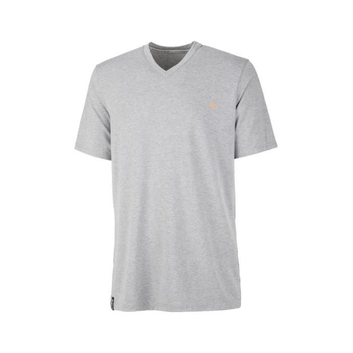 Genki Vital Schlaf-und Regenerationsbekleidung Herren T-Shirt Gamma Grau-Melange