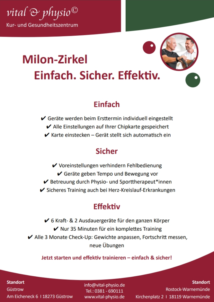 Milon Zirkel vital & physio