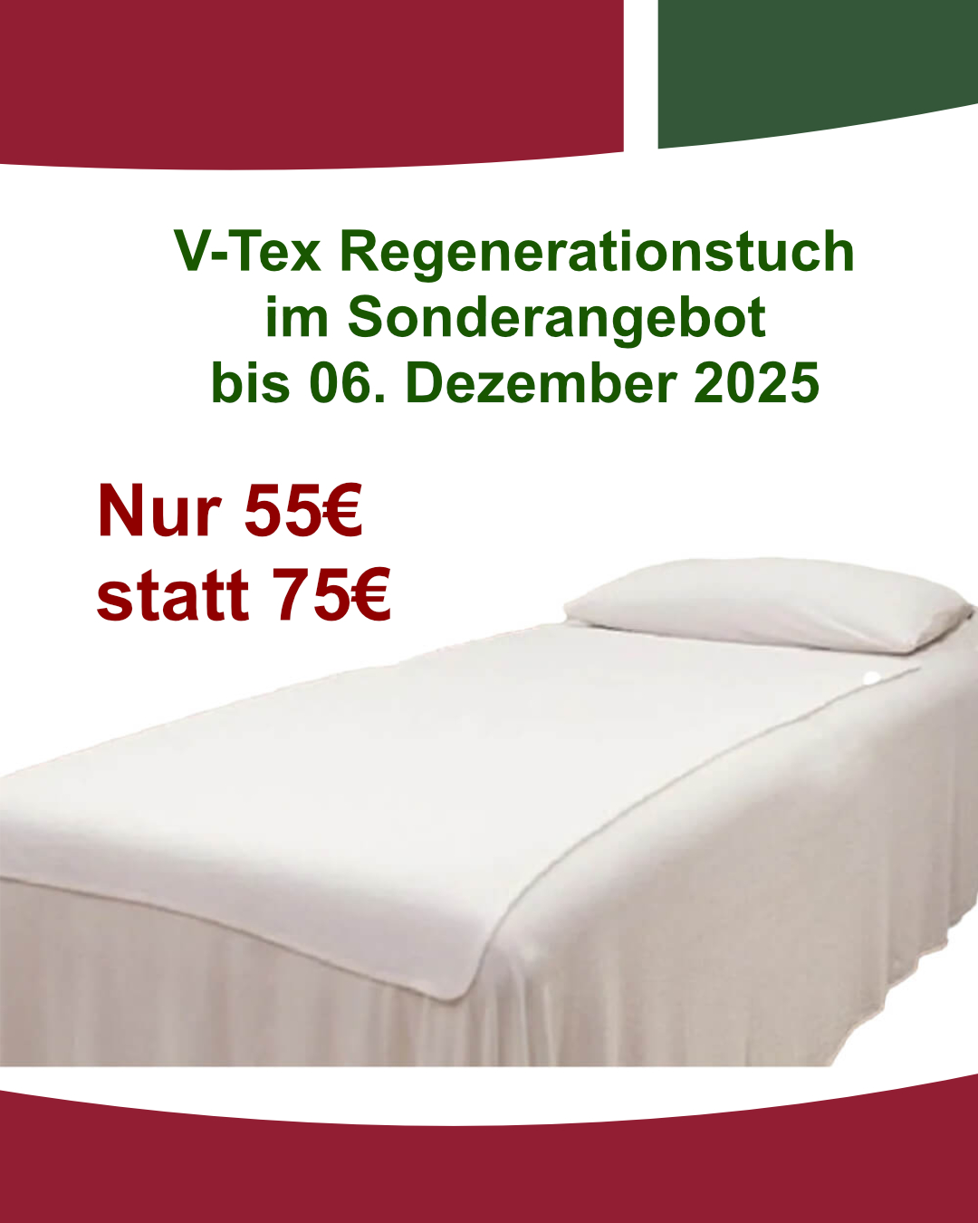 Regenerationstuch therapieauflage genki vital