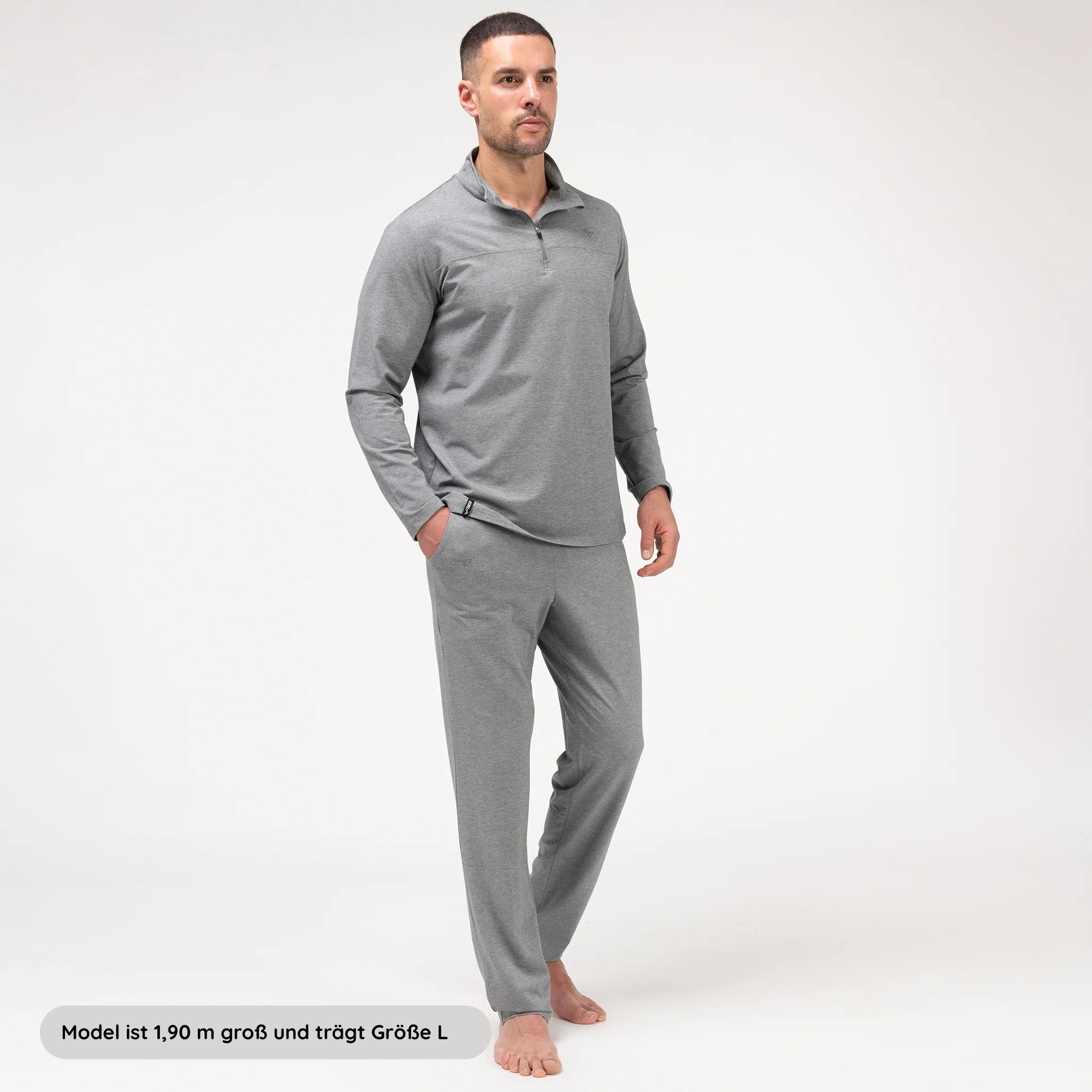 Genki-vital v-tex mamoru pants unisex-grau Genki-vital v-tex mamoru pants unisex-grau