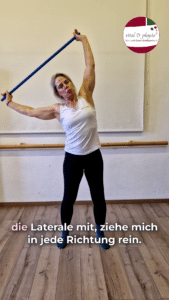 Schultermobilisation mit stab Schultermobilisation mit stab
