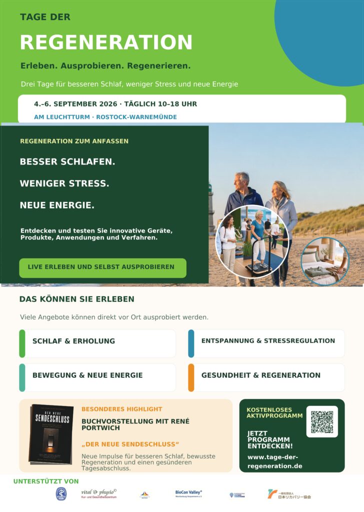 Tage der regeneration 2026 programm